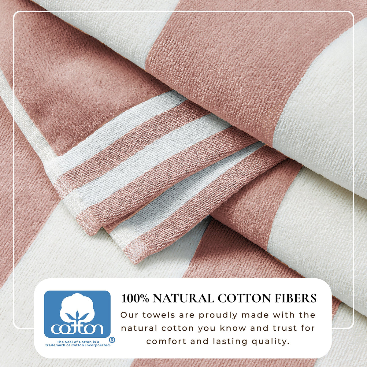 Striped Cabana Beach Towel - Edgartown Collection Bath - Tophatter Daily Deals