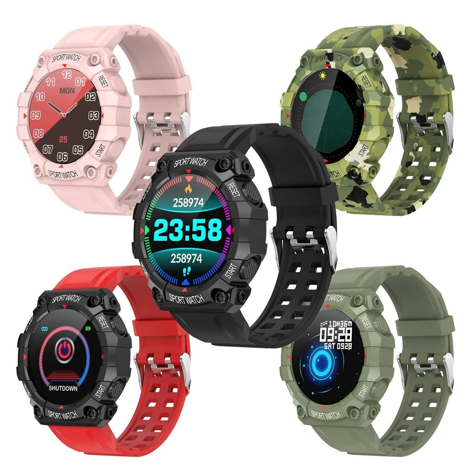Sport Bracelet with Heart Rate Blood Pressure Sleep Monitor Smart Watches - Tophatter Daily Deals