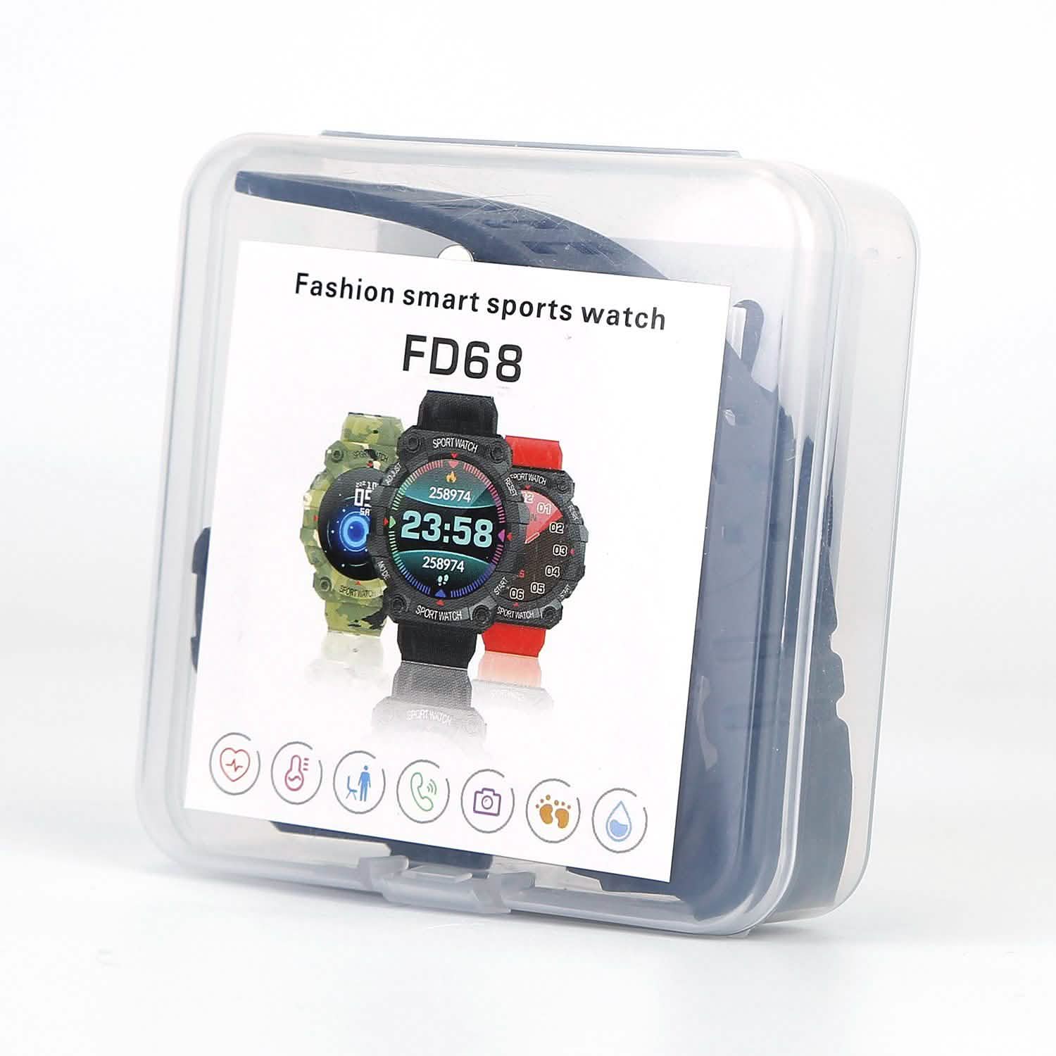 Sport Bracelet with Heart Rate Blood Pressure Sleep Monitor Smart Watches - Tophatter Daily Deals