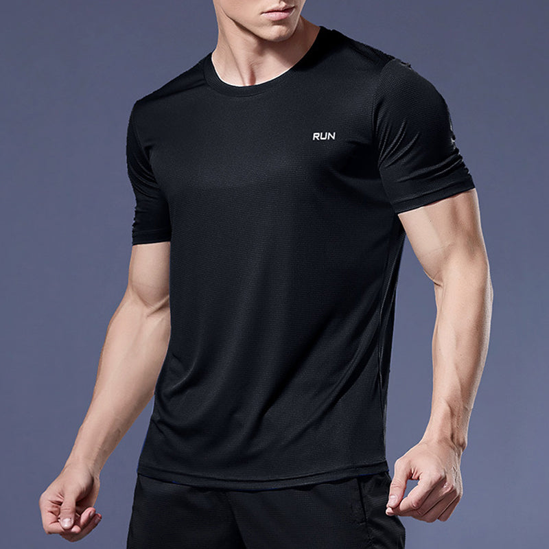 Sport T-Shirt Fitness Gym Men T-Shirts - Tophatter Daily Deals