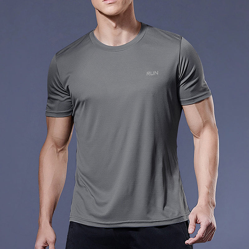 Sport T-Shirt Fitness Gym Men T-Shirts - Tophatter Daily Deals