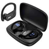 Sports Bluetooth Wireless Earbuds with Microphone In-Ear Headphones - Tophatter Daily Deals