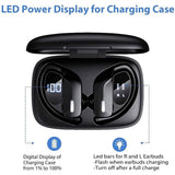 Sports Bluetooth Wireless Earbuds with Microphone In-Ear Headphones - Tophatter Daily Deals