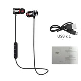 Sports Neckband Magnetic Wireless Bluetooth Earphones In-Ear Headphones - Tophatter Daily Deals