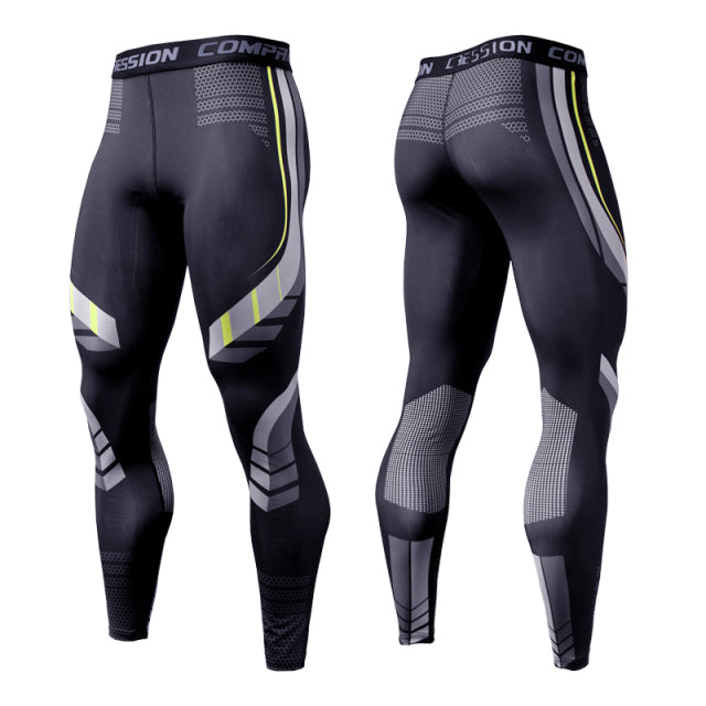 Sportswear Quick Dry Gym Fitness Tights Dark Grey Leggings - Tophatter Daily Deals