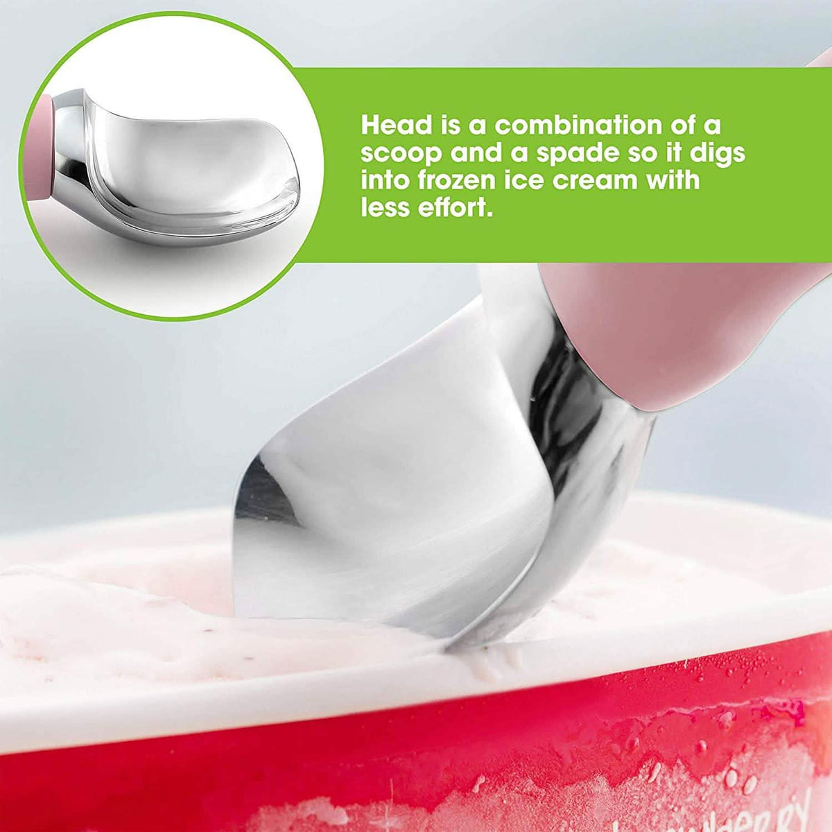 Spring Chef Ice Cream Scoop Kitchen Tools & Gadgets - Tophatter Daily Deals