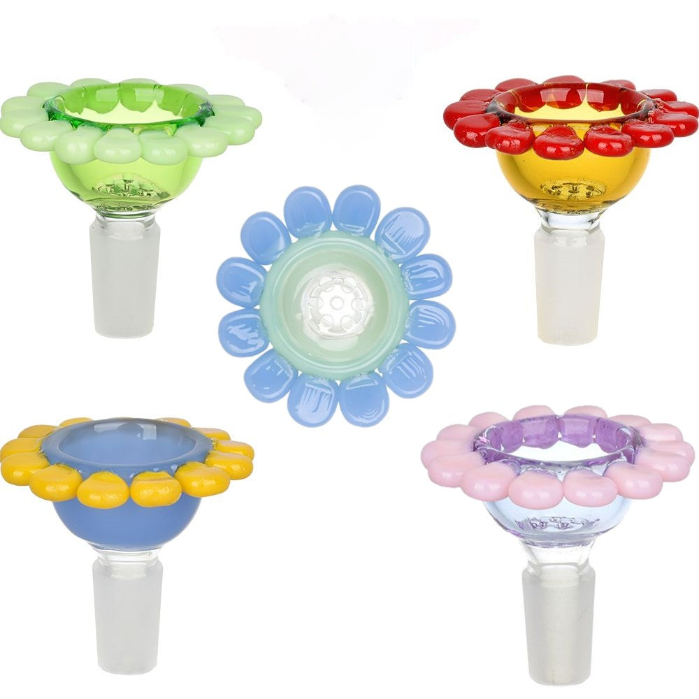 Spring Flower Herb Slide Bong Bowls - Tophatter Daily Deals