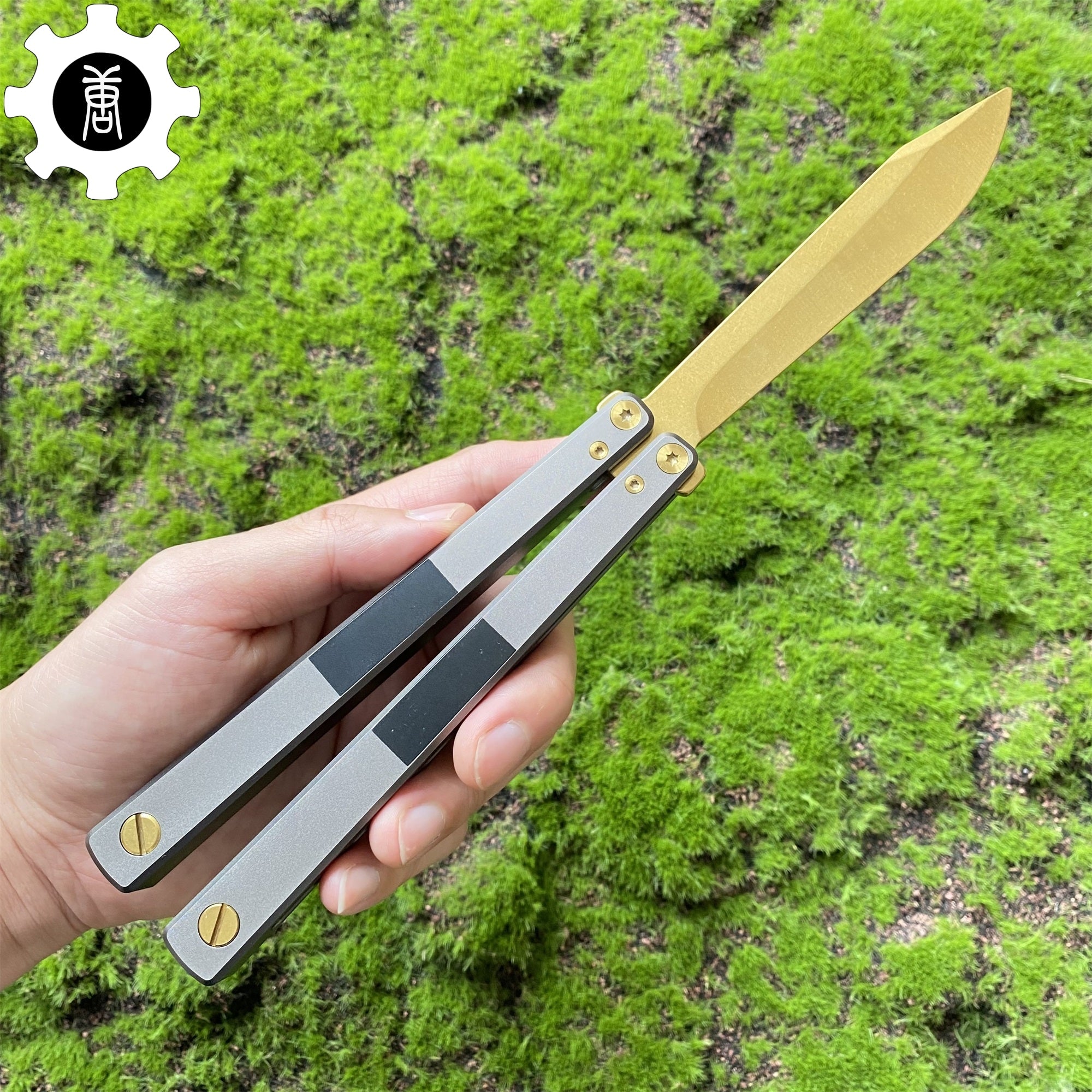 High-End TF2 Spy Knife Balisong Trainer-Blunt Blade - Tophatter Daily Deals