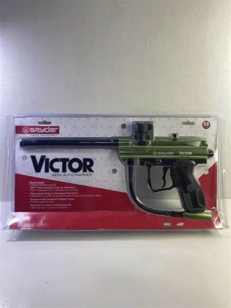 SPYDER VICTOR .68 CAL MARKER - LIME GLOSS - Tophatter's Army Deals PAINTBALL - Tophatter Daily Deals
