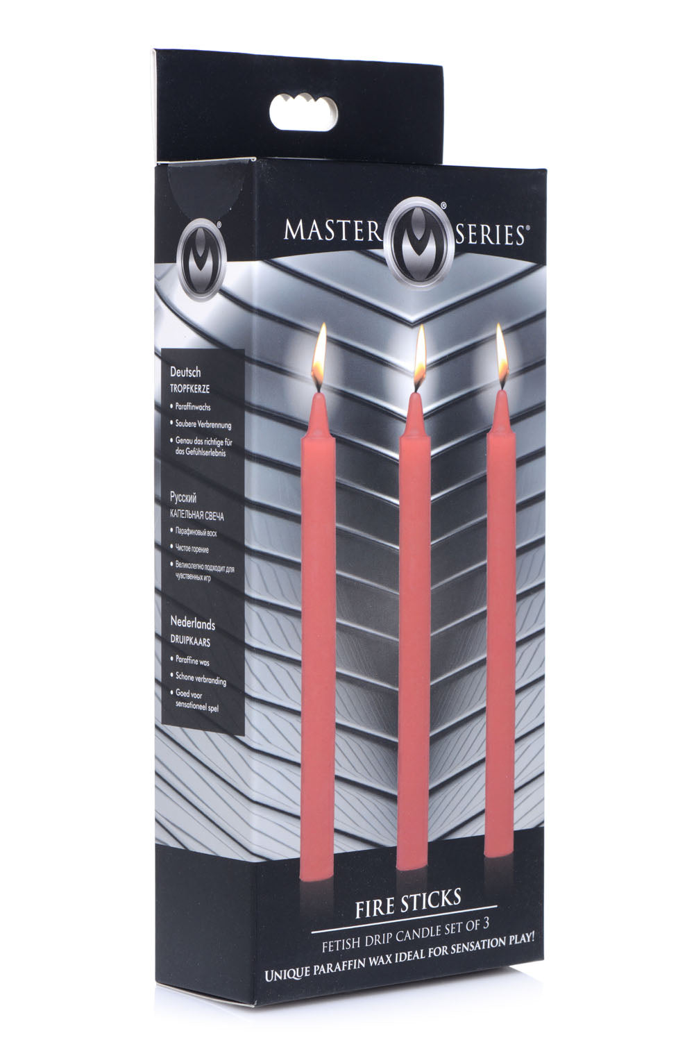 Fetish Drip Candles 3 Pack Red for Sensation Play > Candles > Drip - Tophatter Daily Deals