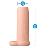 Performance Enhancement Sleeve 4.25 Inch – Soft Flexible Penis Extender Sleeve > Sex Toys For Men > Penis Sleeves - Tophatter Daily Deals