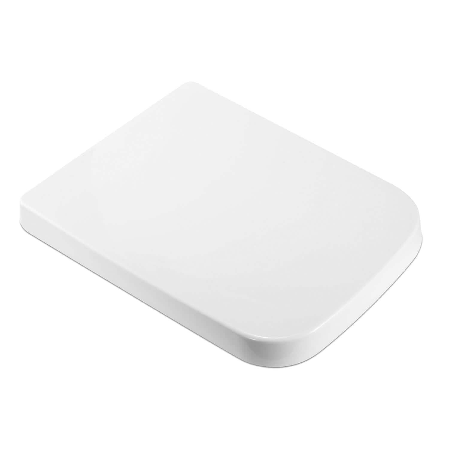 Square Toilet Seat with Grip-Tight Seat Bumpers Bath - Tophatter Daily Deals
