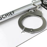Sex & Mischief Spreader Bar with Metal Cuffs Restraints - Tophatter Daily Deals