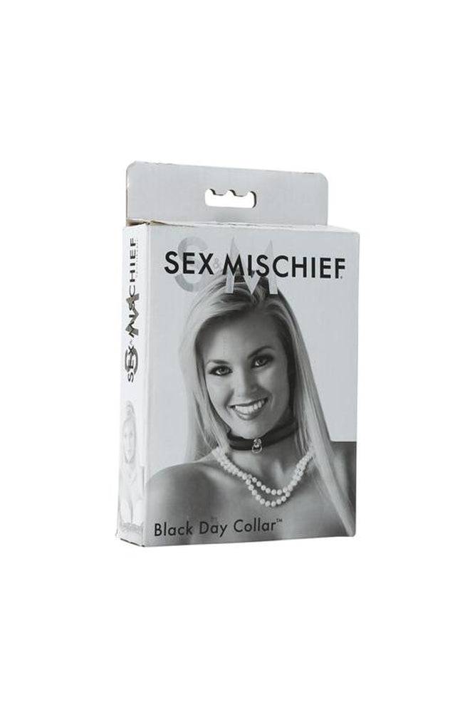 Sex & Mischief - Black Day Collar BDSM - Tophatter Daily Deals