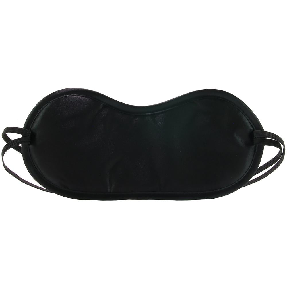 Sex & Mischief Satin Blindfold in Black Blindfolds - Tophatter Daily Deals