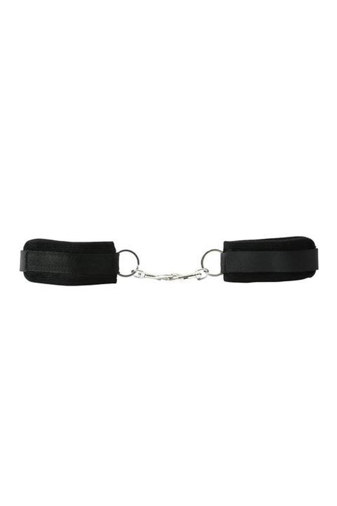 Sex & Mischief - Beginner's Handcuffs - Black BDSM - Tophatter Daily Deals