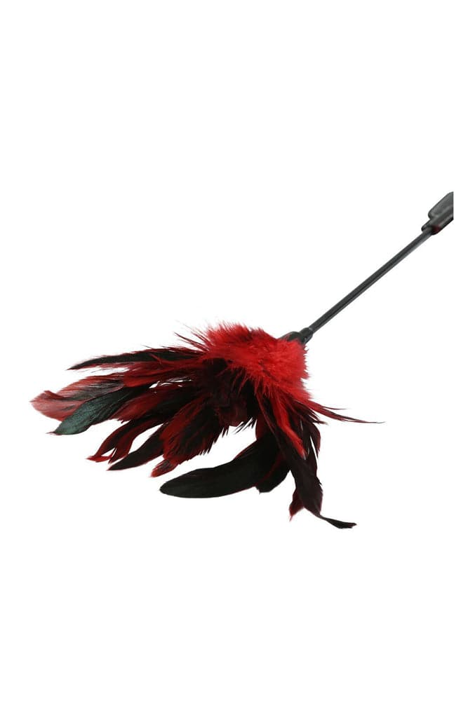 Sex & Mischief - Feather Slapper - Red BDSM - Tophatter Daily Deals