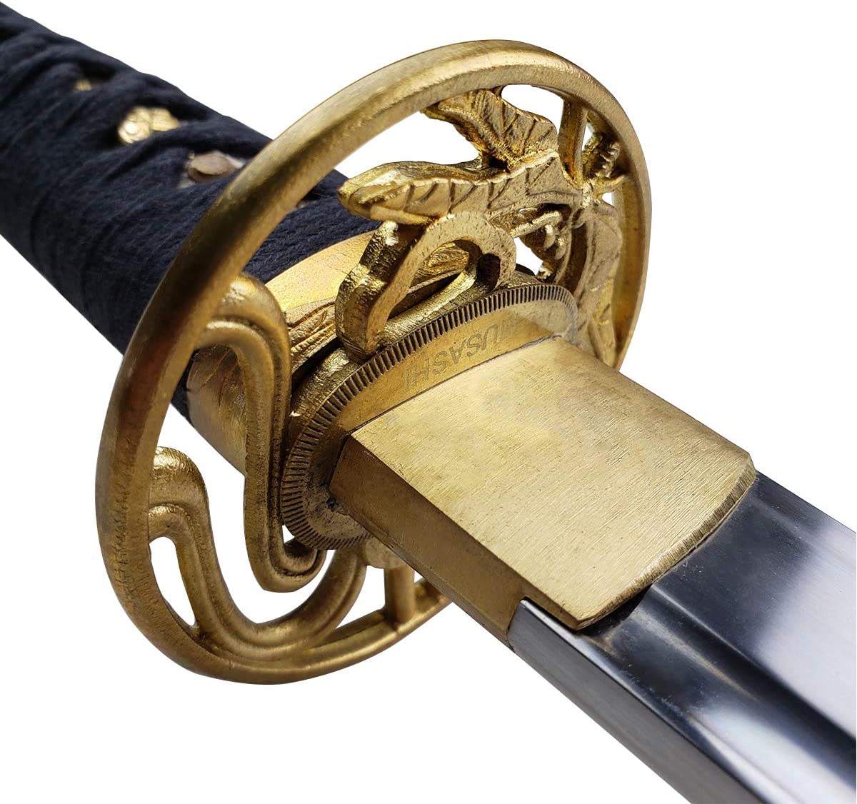 Golden dragonfly hand forged Katana Swords - Tophatter Daily Deals