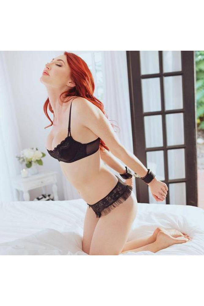 Sportsheets - Sports Cuffs - Black BDSM - Tophatter Daily Deals