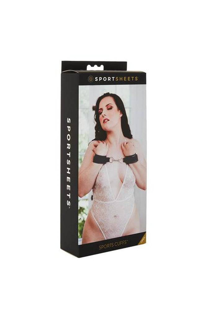 Sportsheets - Sports Cuffs - Black BDSM - Tophatter Daily Deals