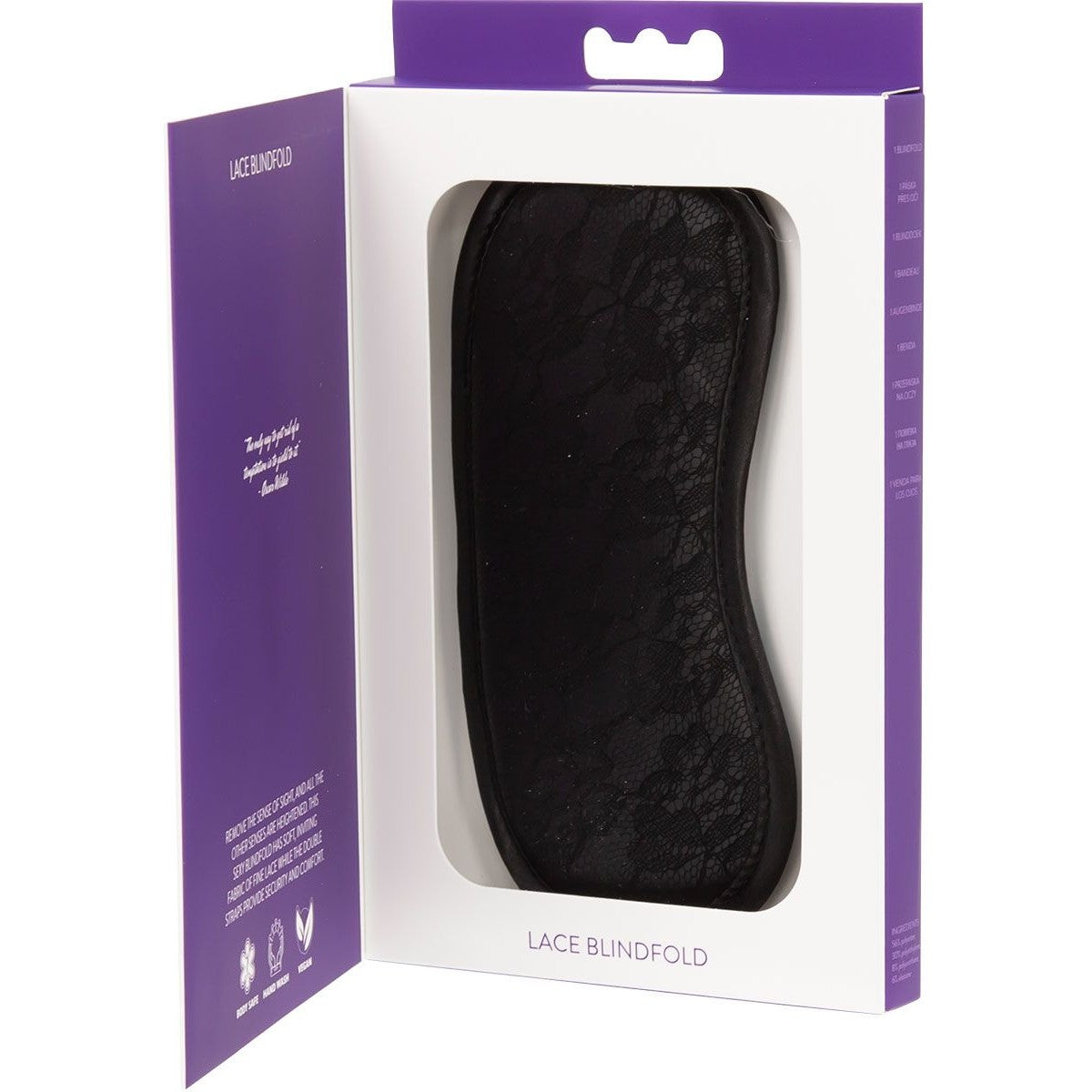 Sincerely Lace Blindfold in Black Blindfolds - Tophatter Daily Deals