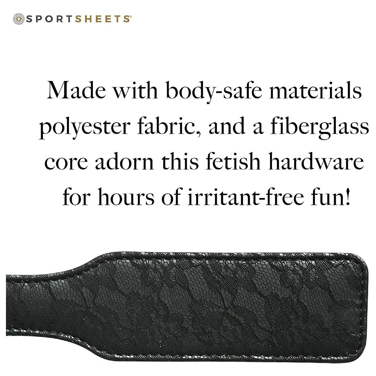 Sincerely Lace Paddle in Black Paddle - Tophatter Daily Deals