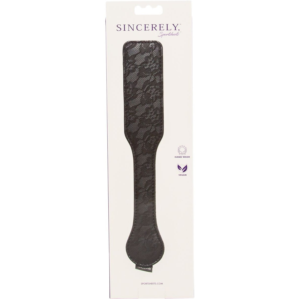 Sincerely Lace Paddle in Black Paddle - Tophatter Daily Deals