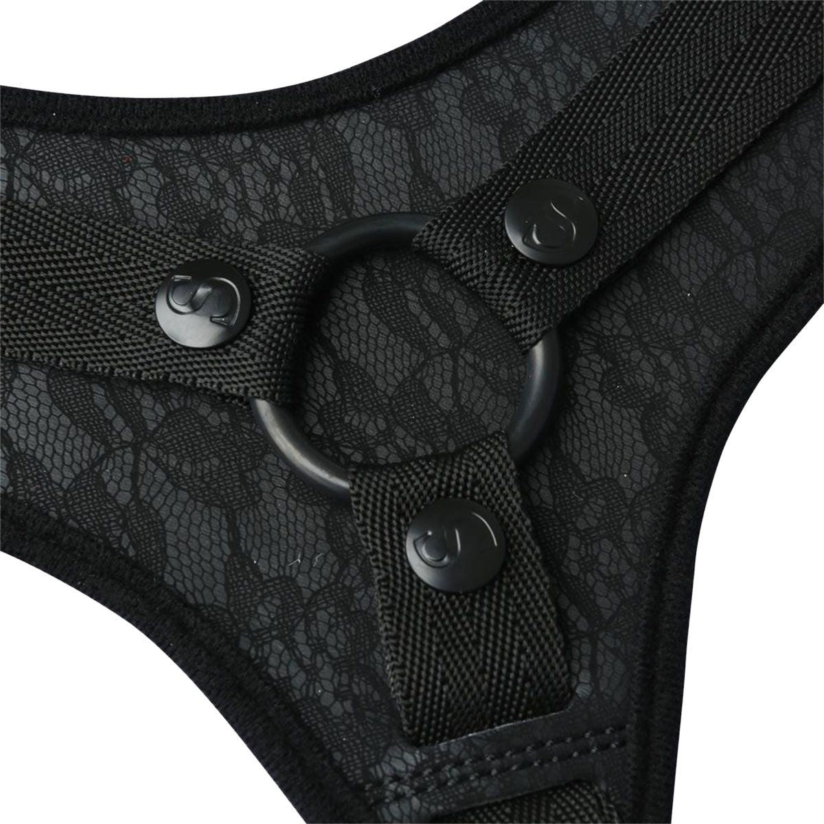 Sincerely Lace Strap On Harness in Black Strap-On Harness - Tophatter Daily Deals