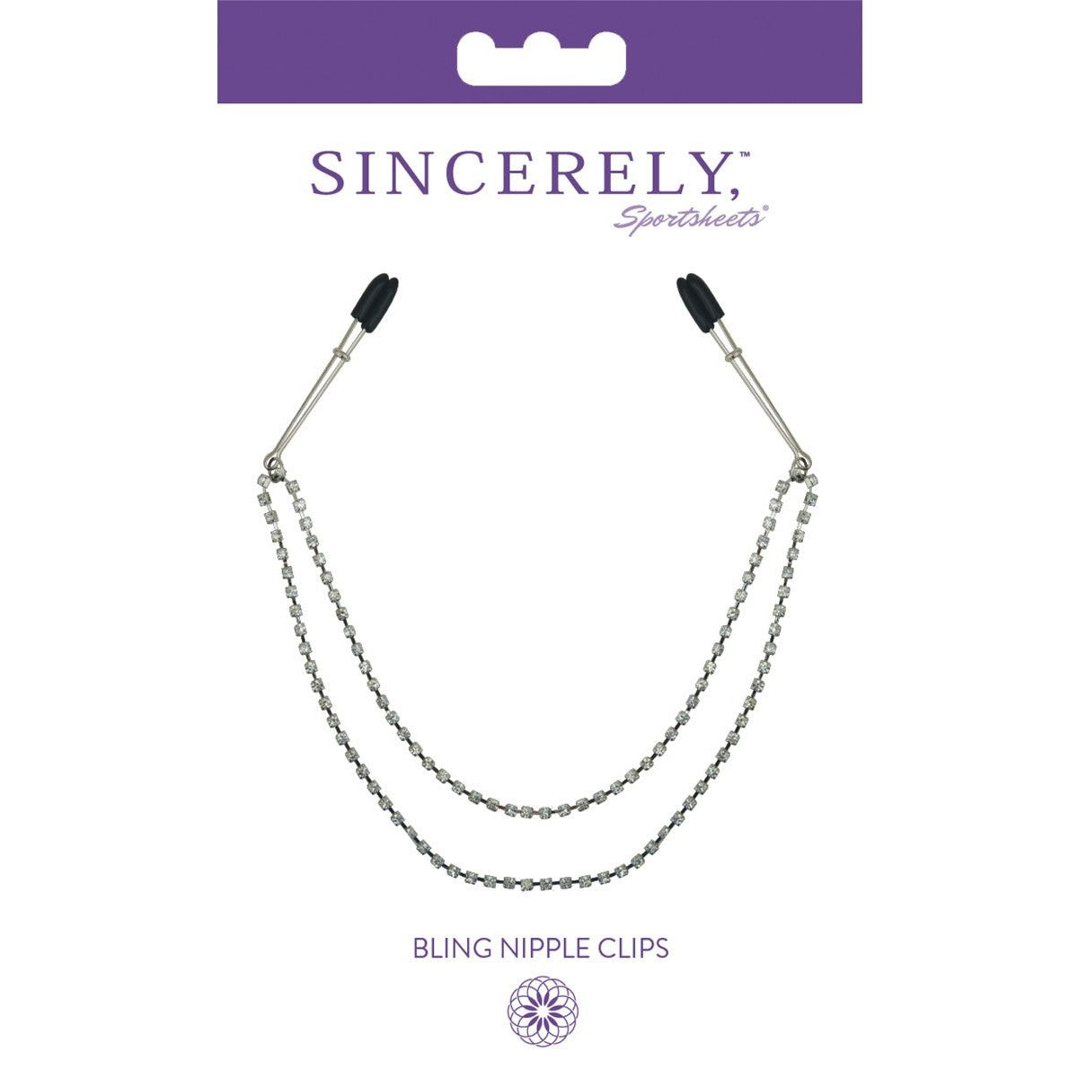 Sincerely Bling Nipple Clamps Nipple Clamps - Tophatter Daily Deals