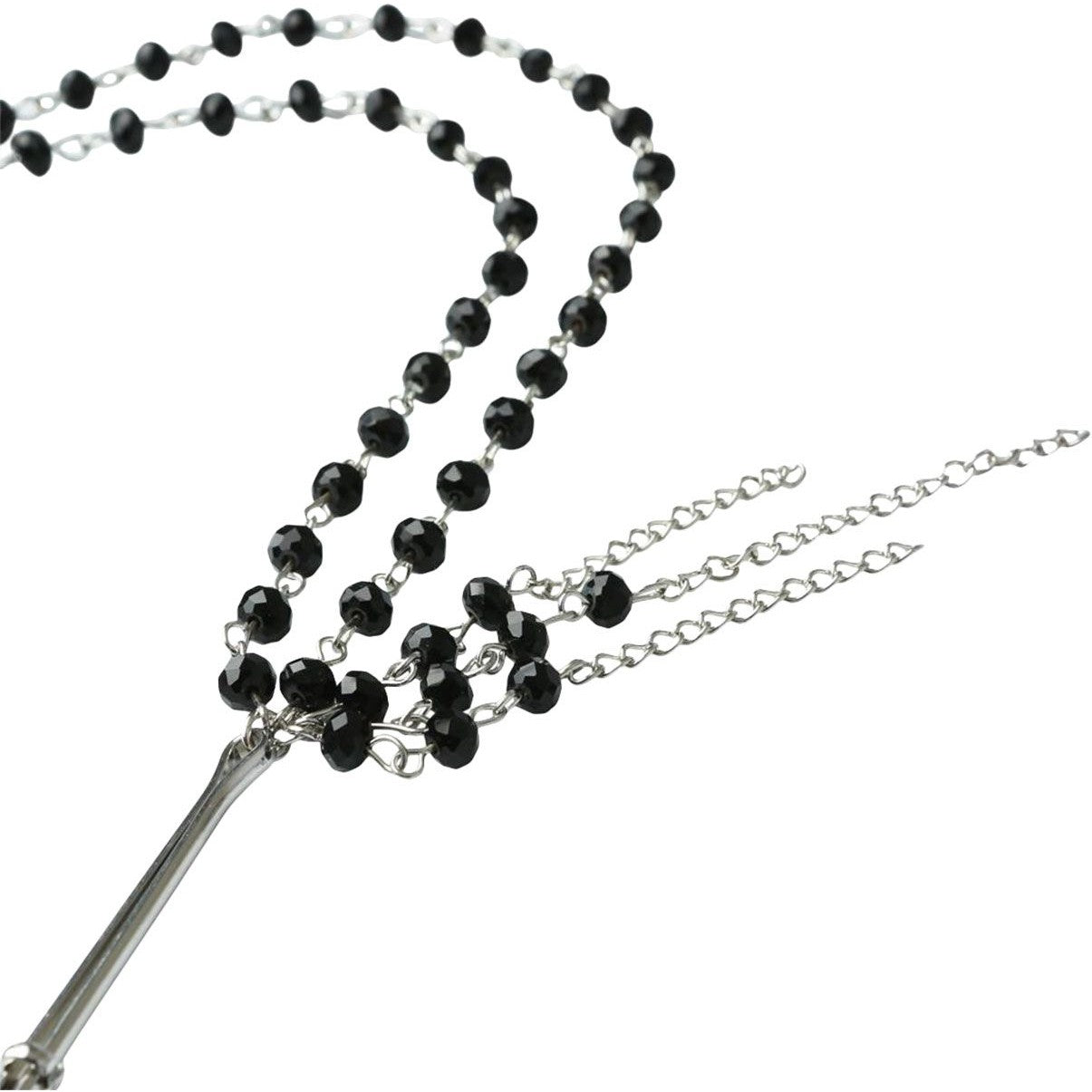 Sincerely Black Jeweled Nipple Clamps Nipple Clamps - Tophatter Daily Deals