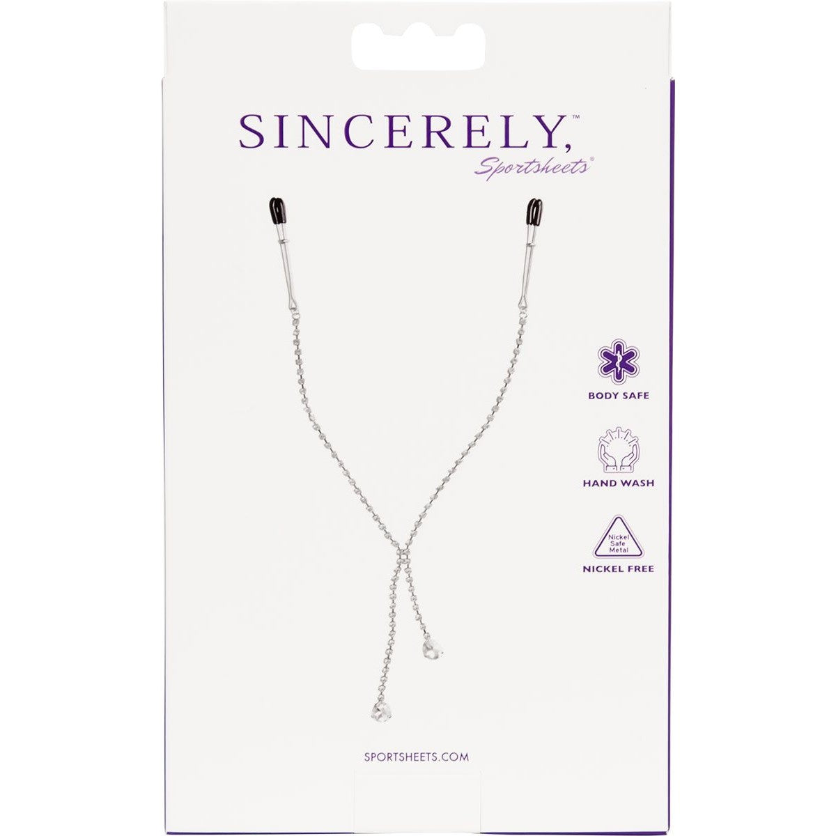 Sincerely Tear Drop Nipple Clamps Nipple Clamps - Tophatter Daily Deals