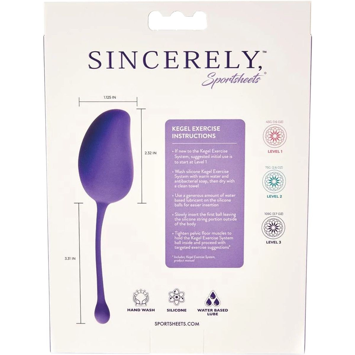 Sincerely Kegel Exercise System Kegel Balls - Tophatter Daily Deals