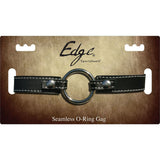 Edge Leather Seamless O-Ring Gag Ball Gags & Mouth Restraints - Tophatter Daily Deals