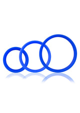 RingO Pro X3 – Durable True Silicone Cock Ring Set with Three Sizes > Cock Ring > Sets - Tophatter Daily Deals