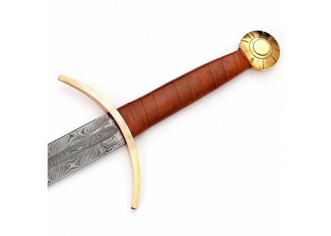 Damascus Blood Frenzy Functional Viking Sword swords - Tophatter Daily Deals