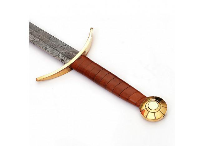Damascus Blood Frenzy Functional Viking Sword swords - Tophatter Daily Deals