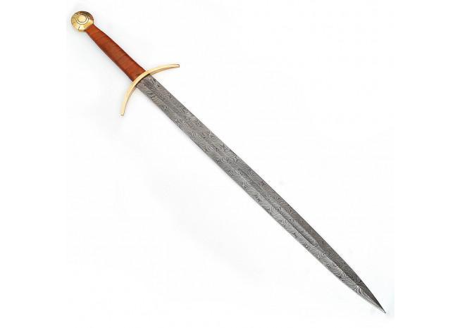 Damascus Blood Frenzy Functional Viking Sword swords - Tophatter Daily Deals