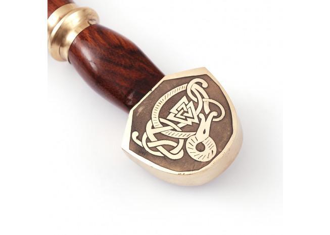 Warriors Call Damascus Steel Carolingian Viking Sword swords - Tophatter Daily Deals