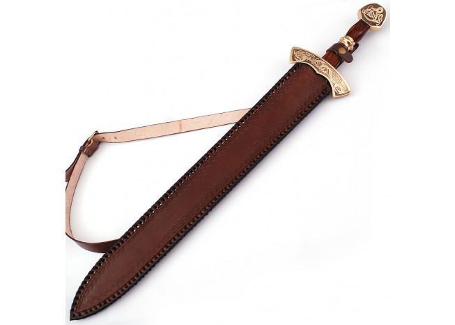 Warriors Call Damascus Steel Carolingian Viking Sword swords - Tophatter Daily Deals