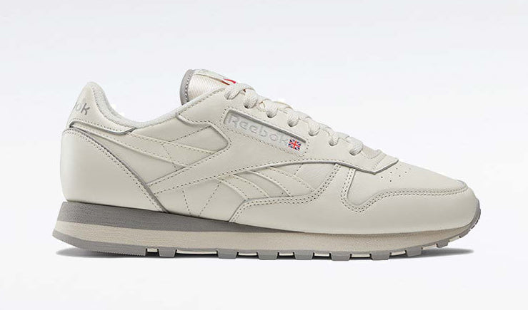 Reebok Men's Classic Leather 1983 Vintage Shoes - Vtgchalk/Mghgry/Vectred Vtgchalk Mghgry Vectred 6 Footwear - Tophatter Daily Deals