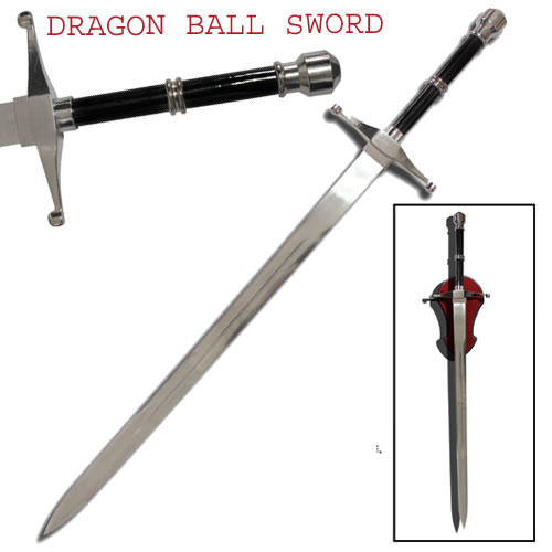 Dragon Ball Z Trunk Replica Sword With Plaque And Sheath Collectible Weapons - Tophatter Daily Deals