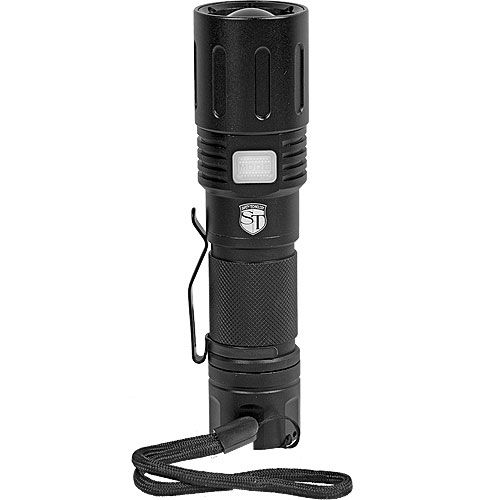 ST 3000 Lumens LED Self Defense Zoomable Flashlight - Tophatter Daily Deals