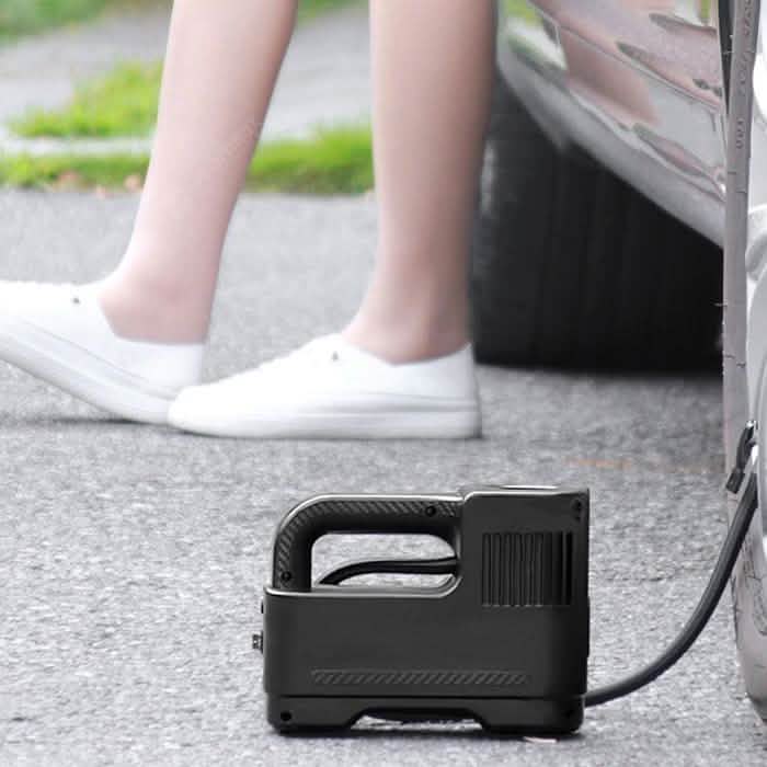 ST-217C Portable Car Electric Tire Multi-function 12V Air Pump Automotive - Tophatter Daily Deals