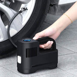 ST-217C Portable Car Electric Tire Multi-function 12V Air Pump Automotive - Tophatter Daily Deals