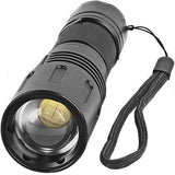 ST 3000 Lumens LED Self Defense Zoomable Flashlight - Tophatter Daily Deals