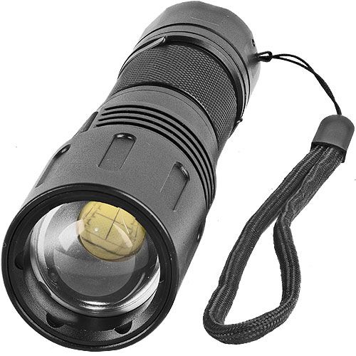 ST 3000 Lumens LED Self Defense Zoomable Flashlight - Tophatter Daily Deals