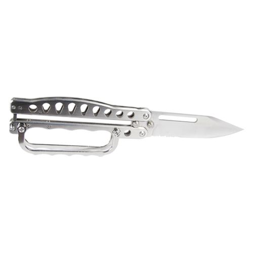 Butterfly Trench Knife Stainless Steel - Tophatter Daily Deals