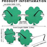 St. Patrick’s Day Irish Shamrock Sunglasses Seasonal Decor - Tophatter Daily Deals