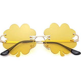 St. Patrick’s Day Irish Shamrock Sunglasses Yellow Seasonal Decor - Tophatter Daily Deals
