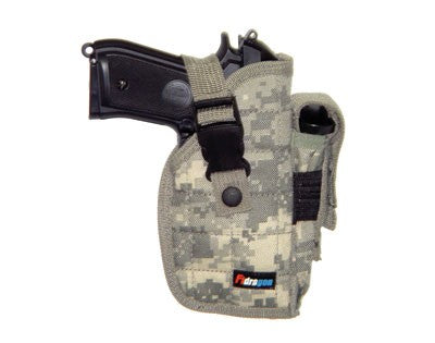 Right Handed Universal Hip Holster w/ Spare Mag - Digital TacticalGear/Holsters - Tophatter Daily Deals